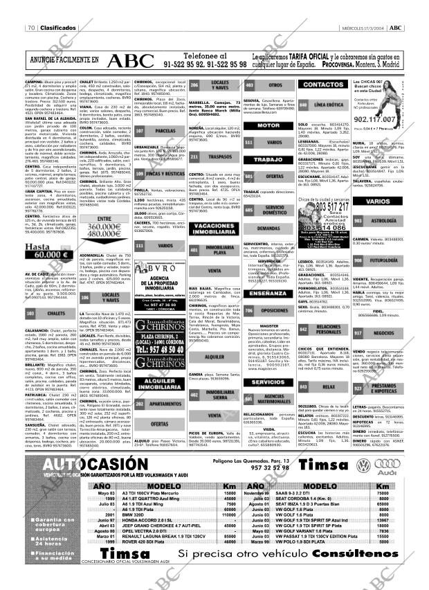 ABC CORDOBA 17-03-2004 página 70