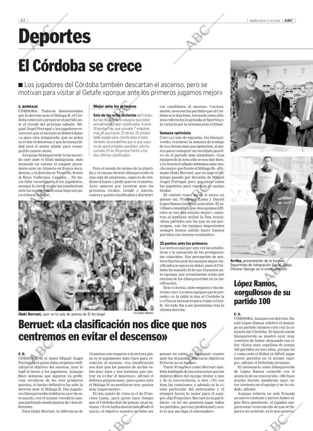 ABC CORDOBA 17-03-2004 página 82