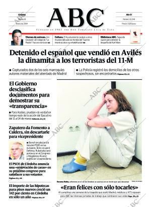 ABC CORDOBA 19-03-2004 página 1