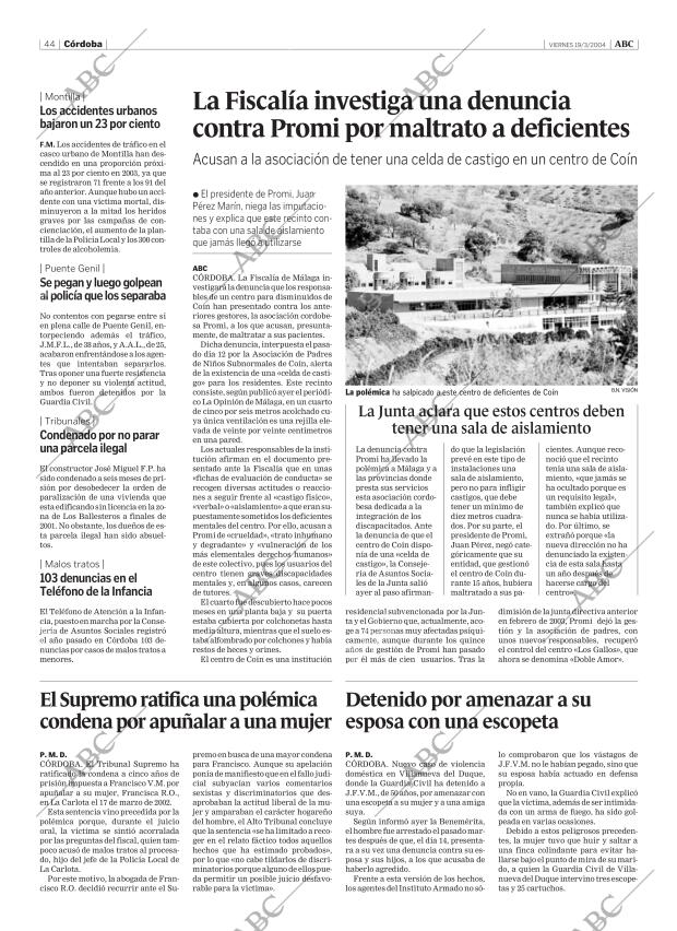ABC CORDOBA 19-03-2004 página 44