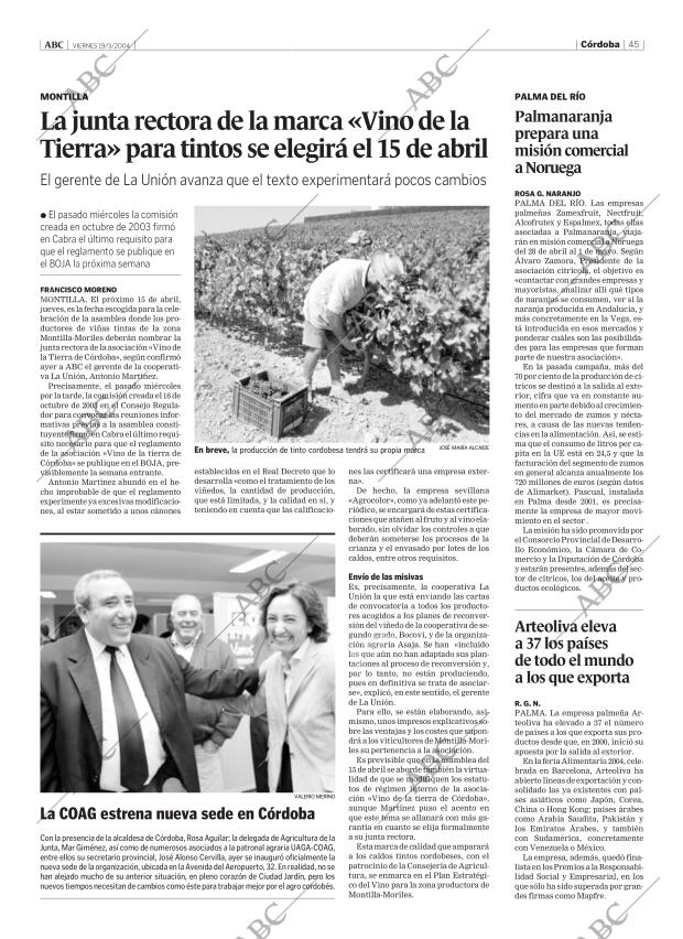 ABC CORDOBA 19-03-2004 página 45