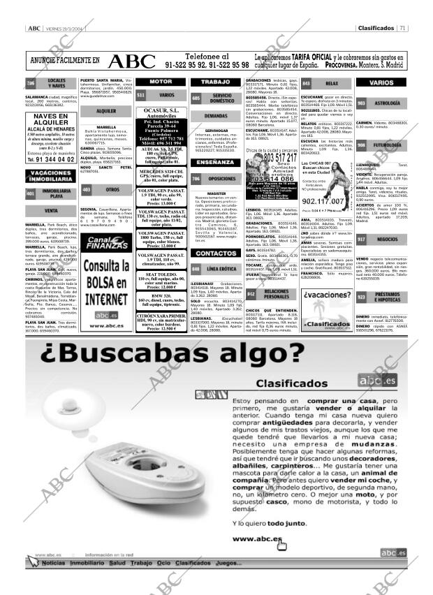 ABC CORDOBA 19-03-2004 página 71