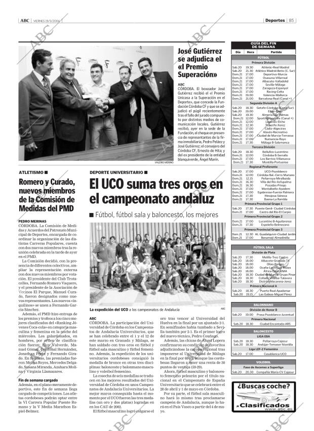 ABC CORDOBA 19-03-2004 página 85
