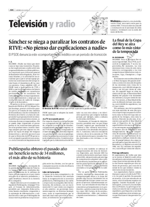 ABC MADRID 19-03-2004 página 95