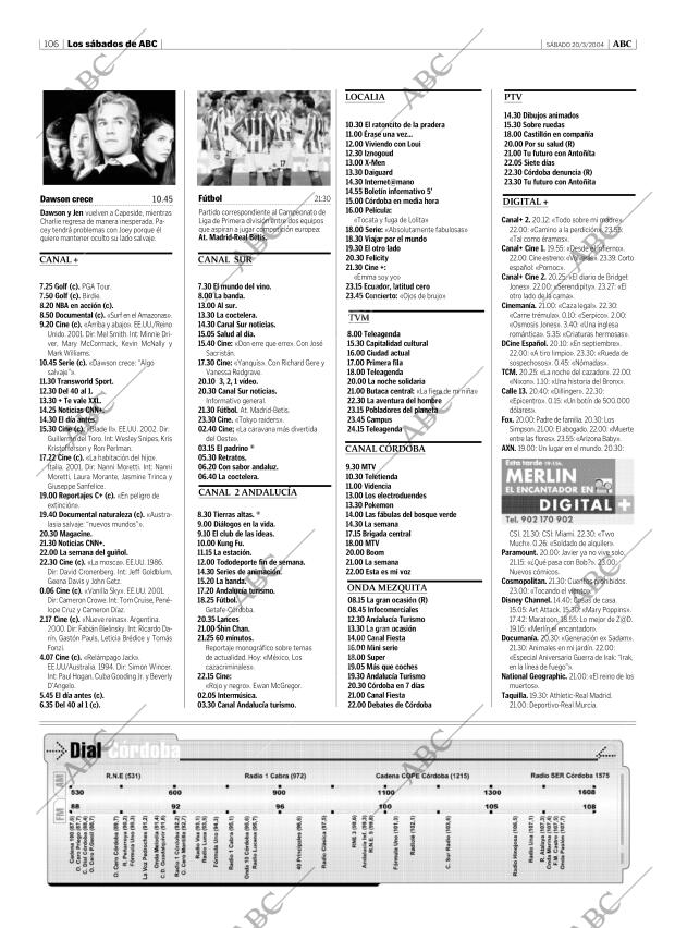 ABC CORDOBA 20-03-2004 página 106
