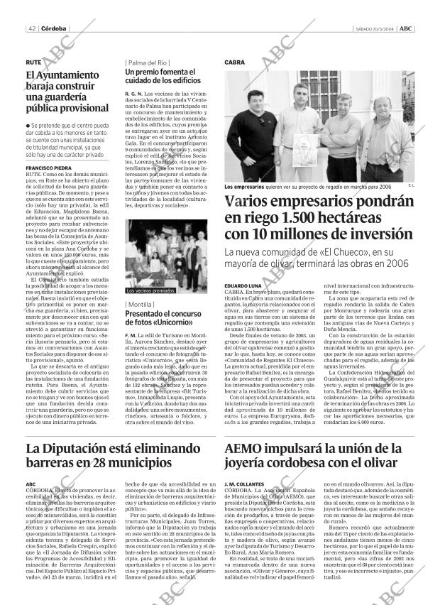 ABC CORDOBA 20-03-2004 página 42