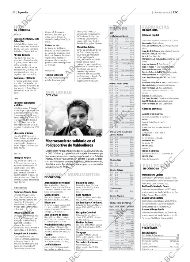 ABC CORDOBA 20-03-2004 página 46