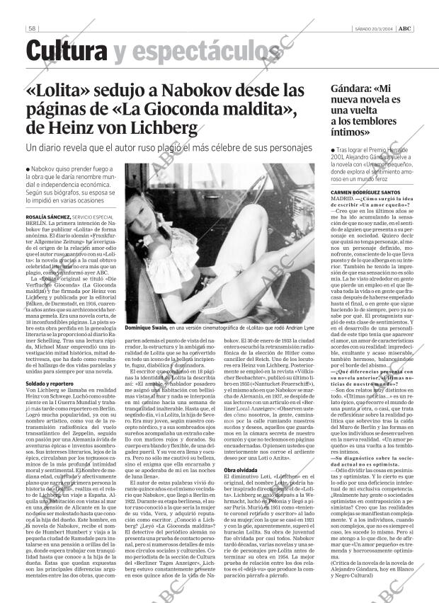 ABC CORDOBA 20-03-2004 página 58