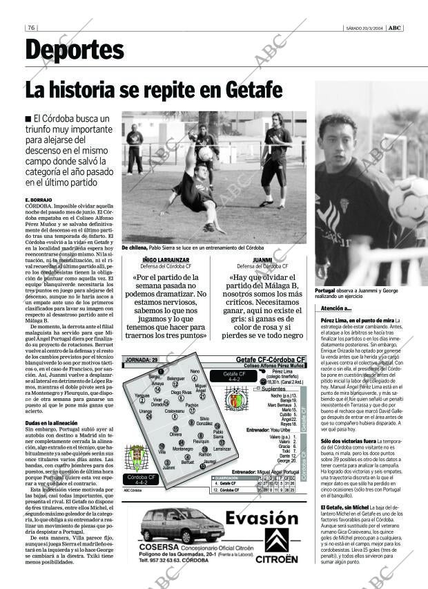 ABC CORDOBA 20-03-2004 página 76