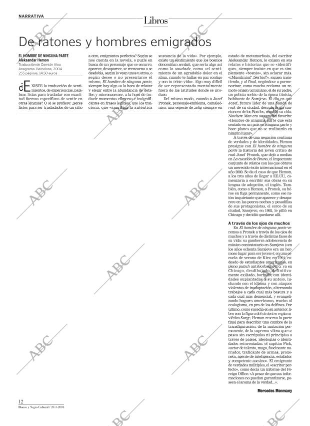 CULTURAL MADRID 20-03-2004 página 12
