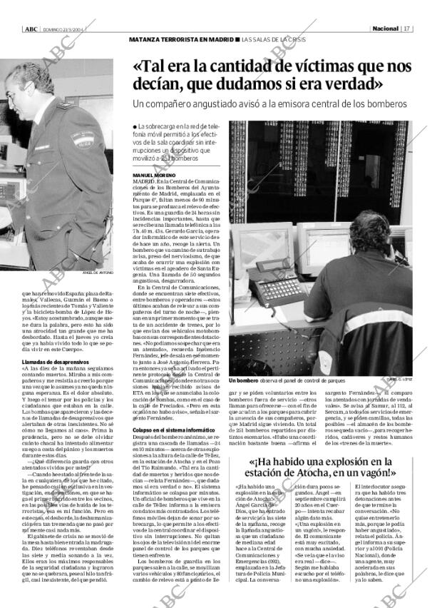 ABC MADRID 21-03-2004 página 17