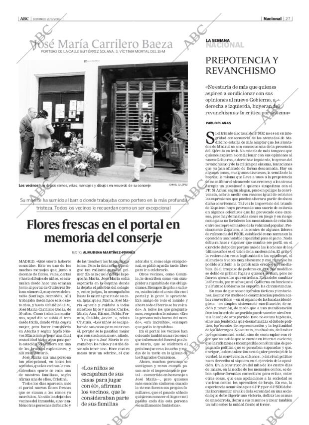 ABC MADRID 21-03-2004 página 27