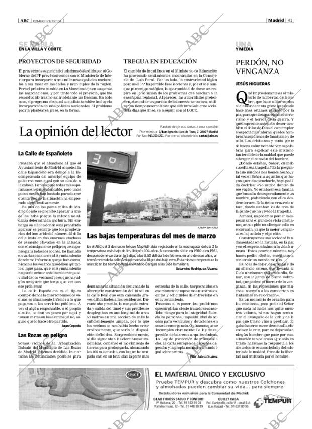 ABC MADRID 21-03-2004 página 41
