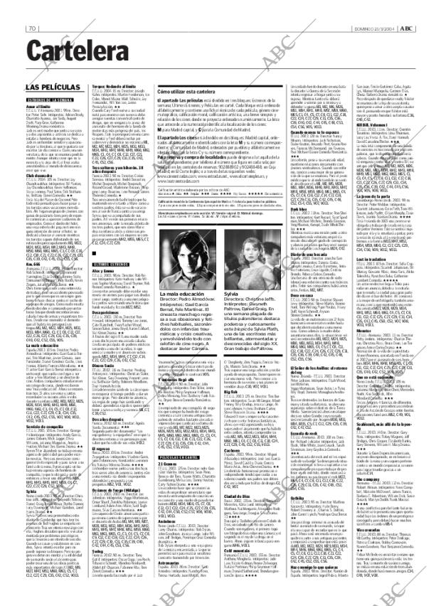 ABC MADRID 21-03-2004 página 70