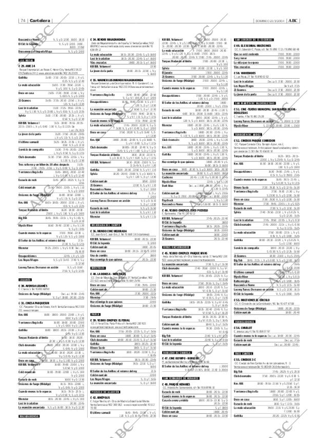 ABC MADRID 21-03-2004 página 74