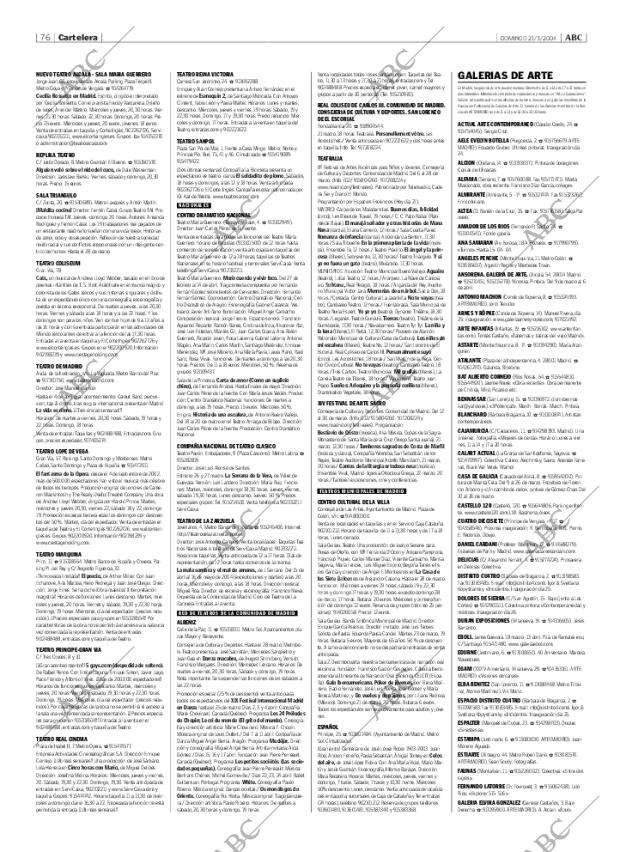 ABC MADRID 21-03-2004 página 76
