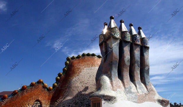 Casa Batlló, una de las obras maestras del modernismoy posiblemente la joya...