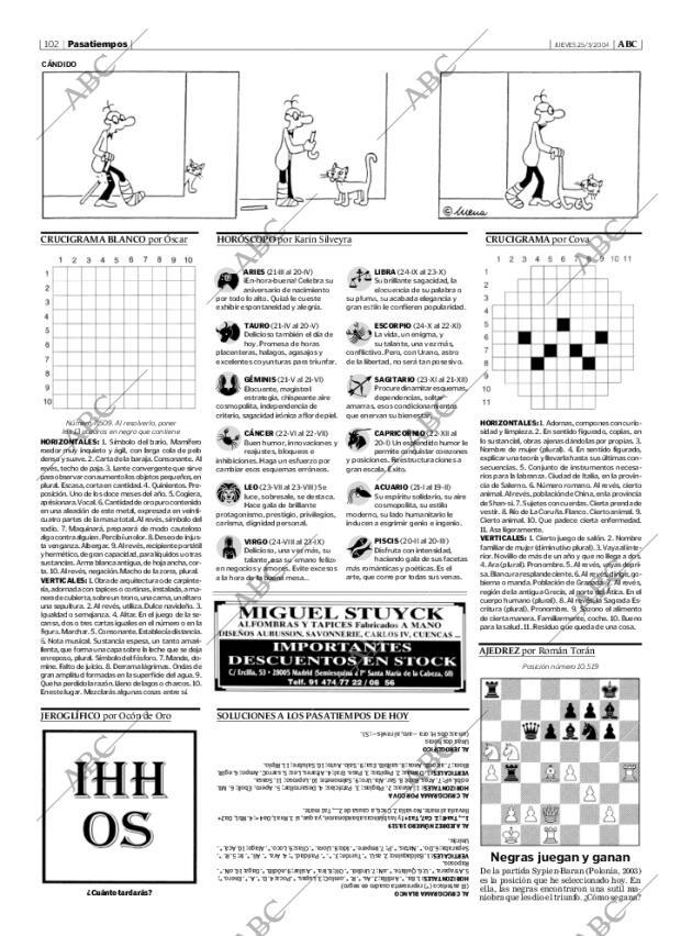 ABC MADRID 25-03-2004 página 102