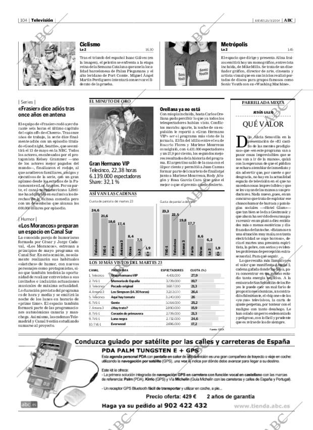 ABC MADRID 25-03-2004 página 104