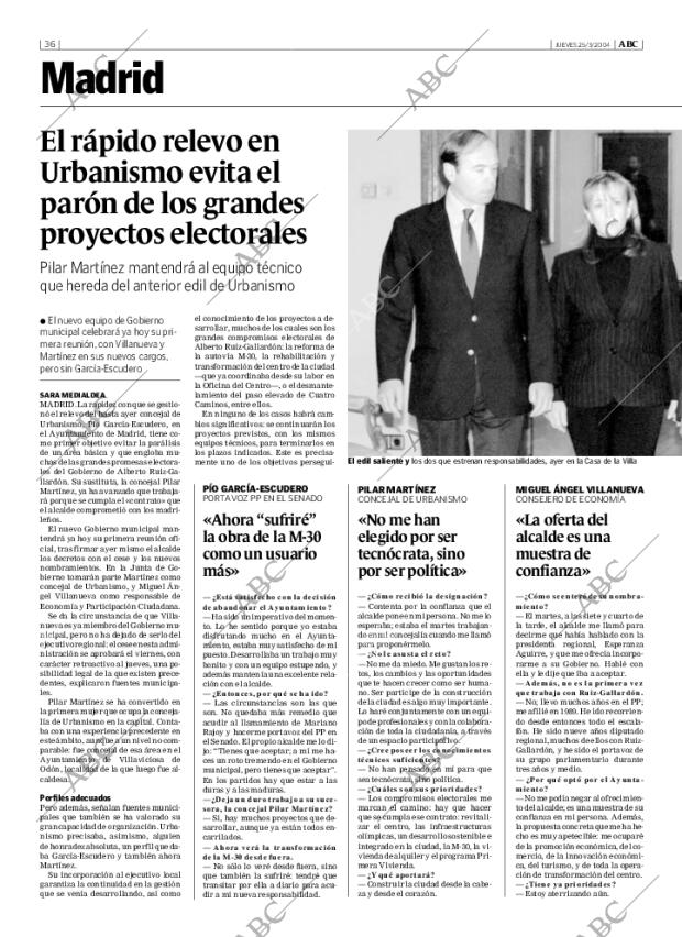 ABC MADRID 25-03-2004 página 36