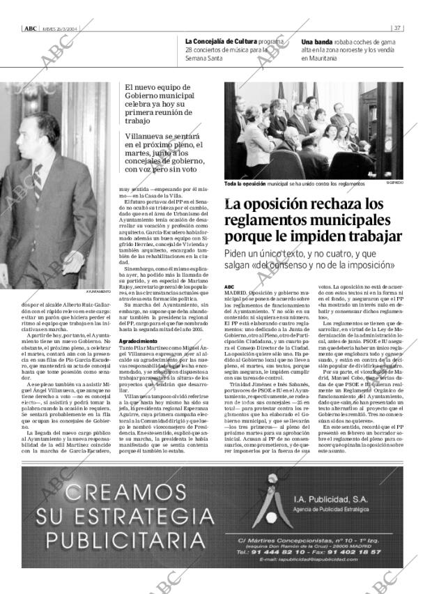 ABC MADRID 25-03-2004 página 37