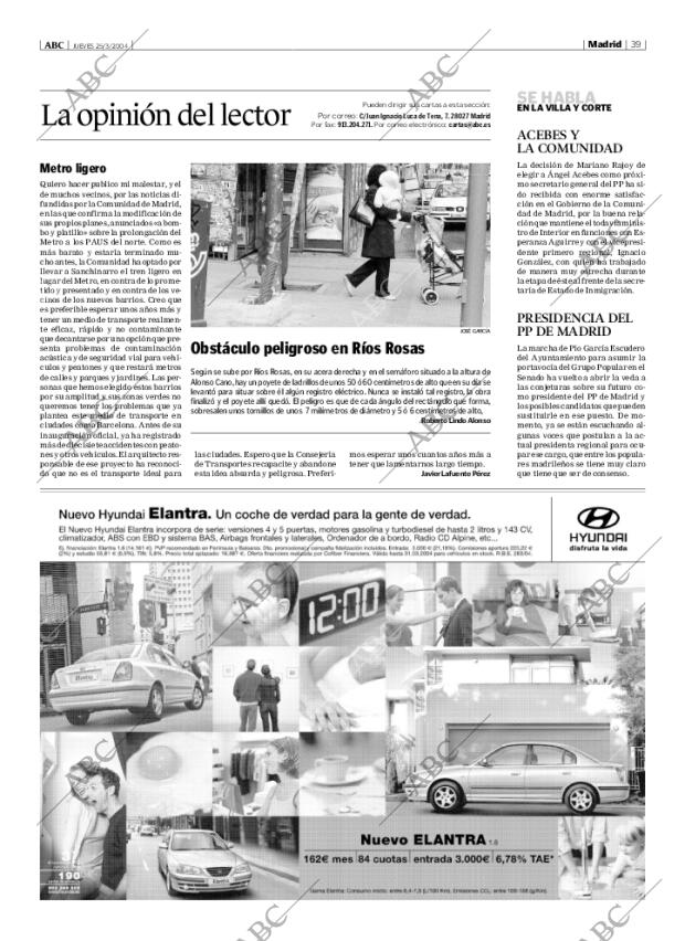 ABC MADRID 25-03-2004 página 39