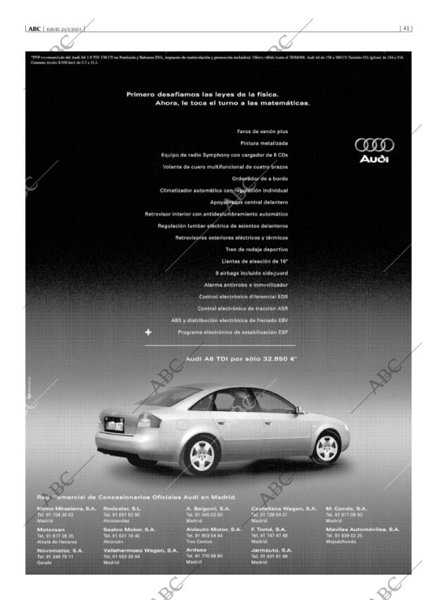 ABC MADRID 25-03-2004 página 41