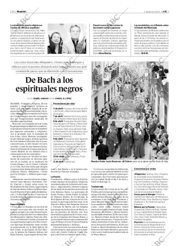 ABC MADRID 25-03-2004 página 44