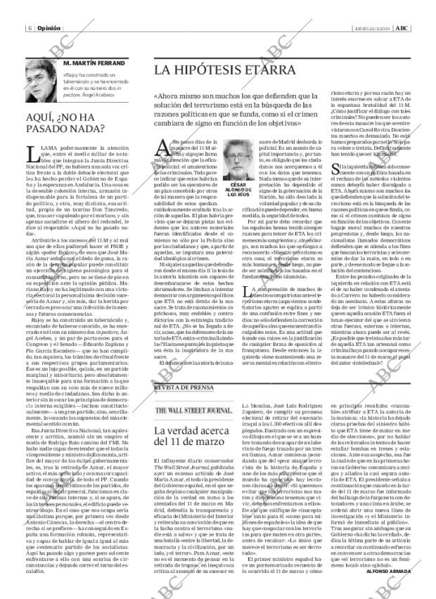 ABC MADRID 25-03-2004 página 6