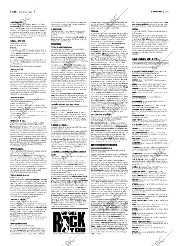 ABC MADRID 25-03-2004 página 69