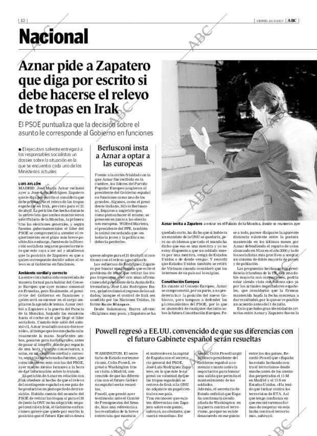 ABC MADRID 26-03-2004 página 10