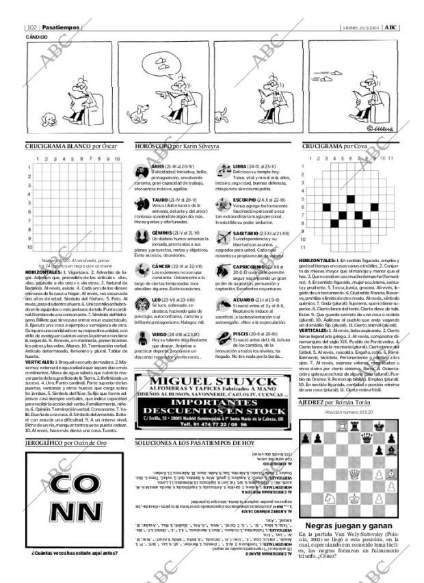 ABC MADRID 26-03-2004 página 102