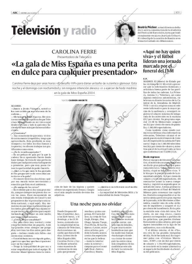 ABC MADRID 26-03-2004 página 103
