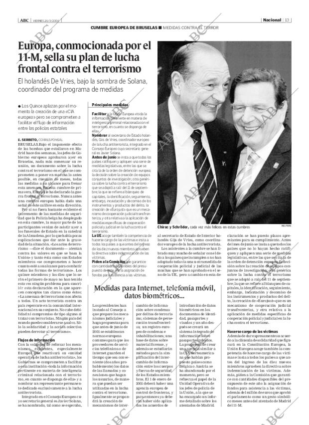 ABC MADRID 26-03-2004 página 13