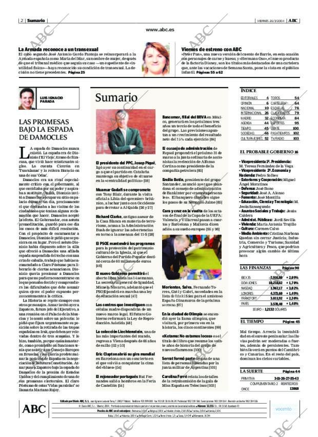 ABC MADRID 26-03-2004 página 2