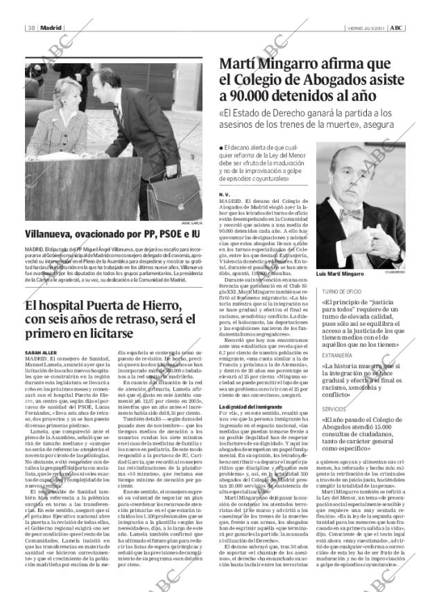 ABC MADRID 26-03-2004 página 38