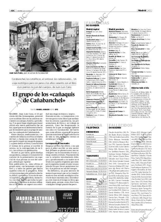 ABC MADRID 26-03-2004 página 43