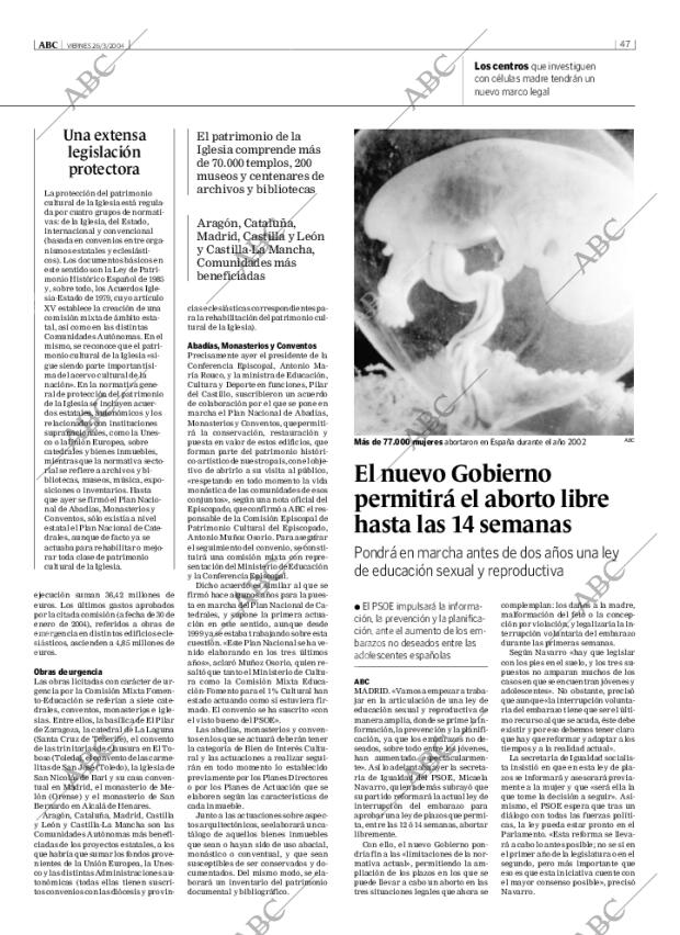 ABC MADRID 26-03-2004 página 47