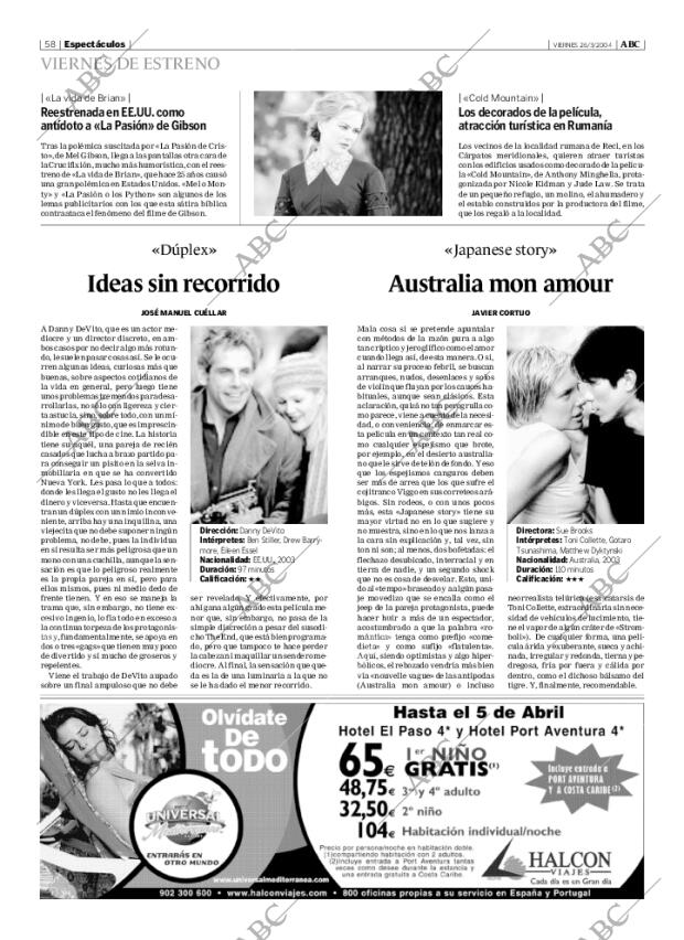ABC MADRID 26-03-2004 página 58