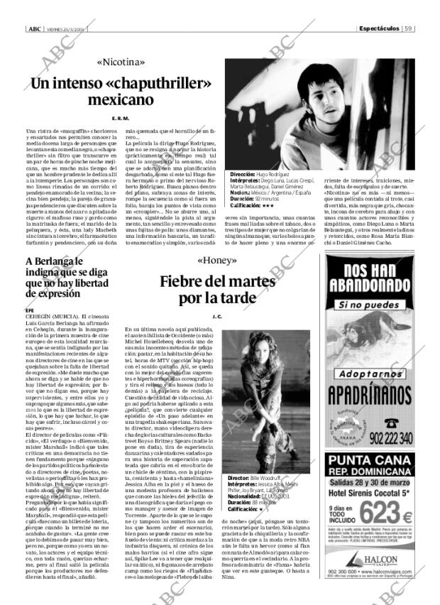 ABC MADRID 26-03-2004 página 59