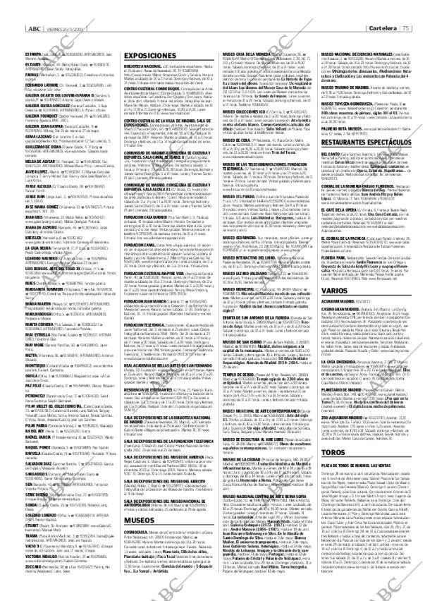 ABC MADRID 26-03-2004 página 75