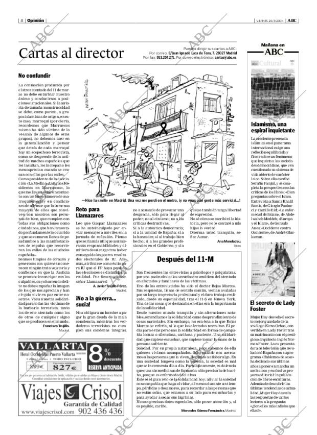ABC MADRID 26-03-2004 página 8