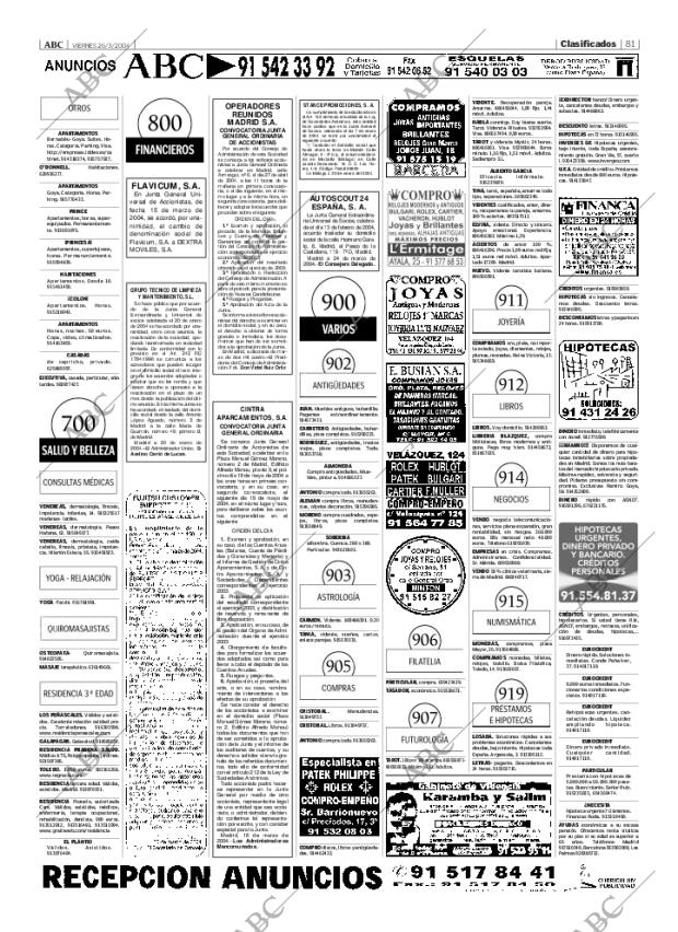 ABC MADRID 26-03-2004 página 81