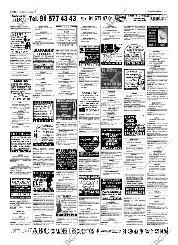 ABC MADRID 26-03-2004 página 83
