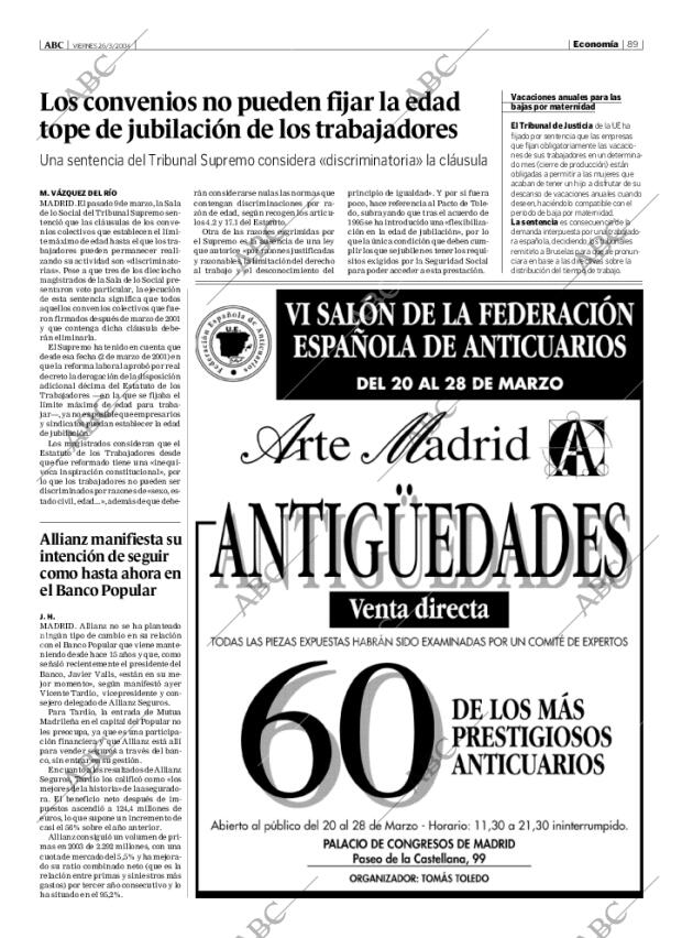 ABC MADRID 26-03-2004 página 89