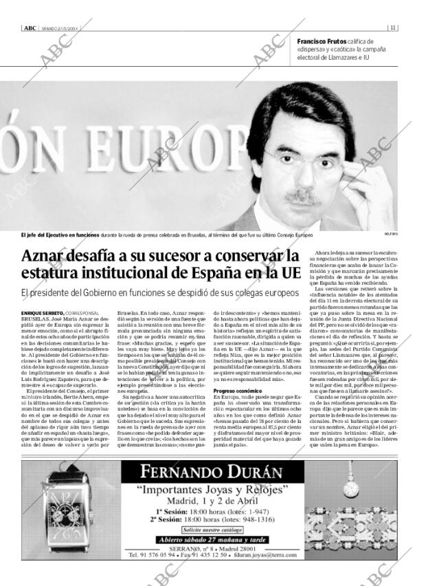 ABC MADRID 27-03-2004 página 11