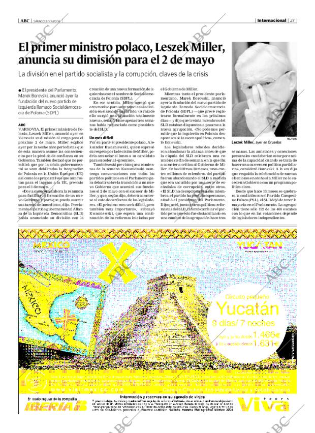 ABC MADRID 27-03-2004 página 27