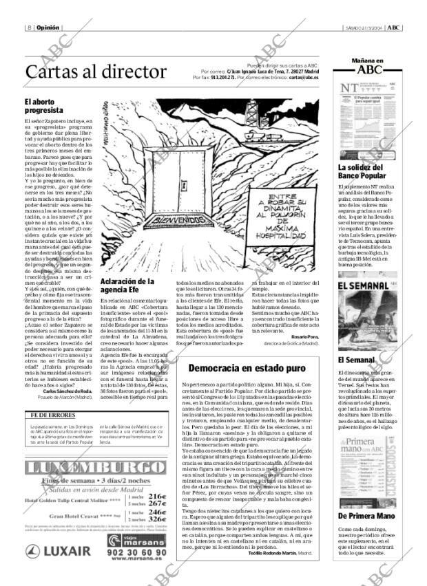 ABC MADRID 27-03-2004 página 8