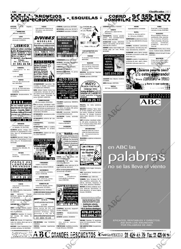 ABC MADRID 27-03-2004 página 83