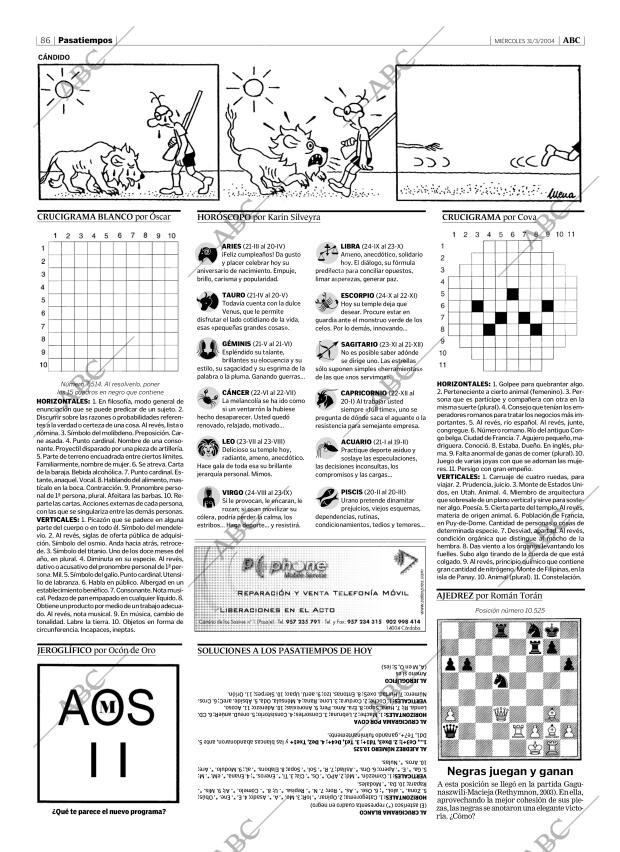 ABC CORDOBA 31-03-2004 página 86